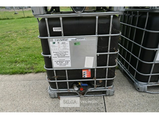 Vloeistoftank 1000 liter + kooi - afbeelding 2 van  4