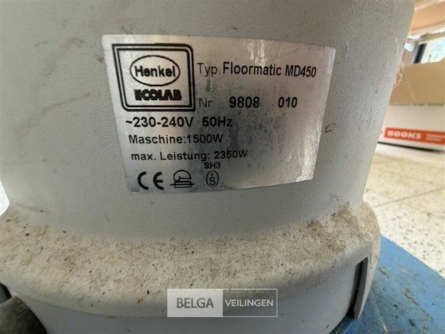 Vloerboenmachine henkel - afbeelding 5 van  5