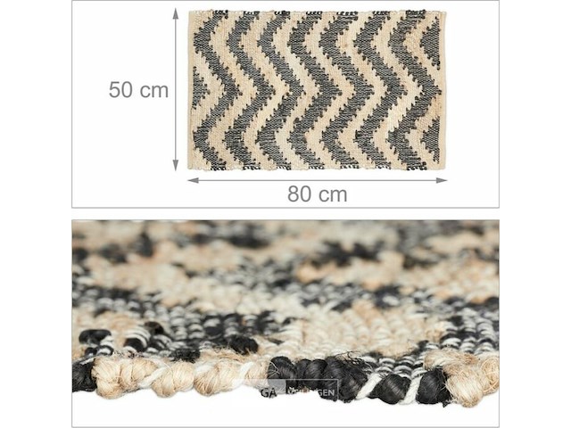 Vloerkleed jute - afbeelding 5 van  7