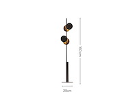 Vloerlamp - paz - floor lamp - afbeelding 4 van  4