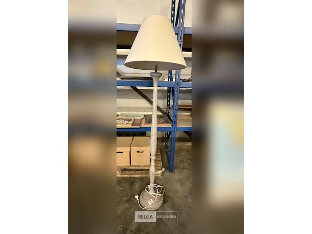 Vloerlamp beige - afbeelding 1 van  1