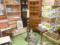 Vloerlamp in koper - afbeelding 1 van  1