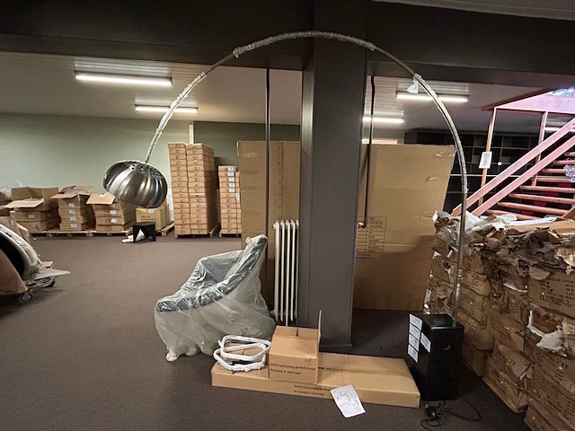 Vloerlamp met marmeren voet d'arta - afbeelding 1 van  5