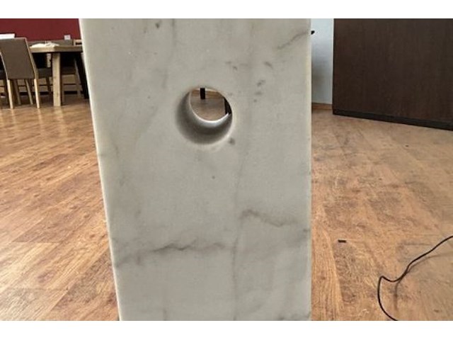 Vloerlamp met marmeren voet - afbeelding 2 van  7