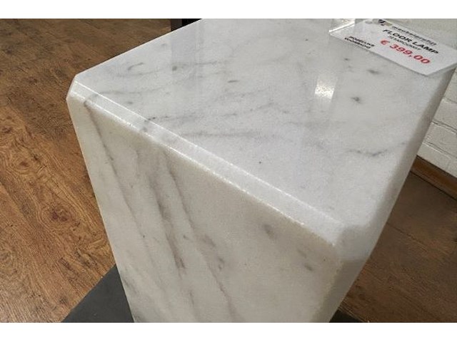 Vloerlamp met marmeren voet - afbeelding 3 van  7