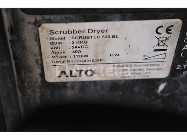 Vloerschrubberdroger alto scrubtec 530 bl - afbeelding 3 van  7
