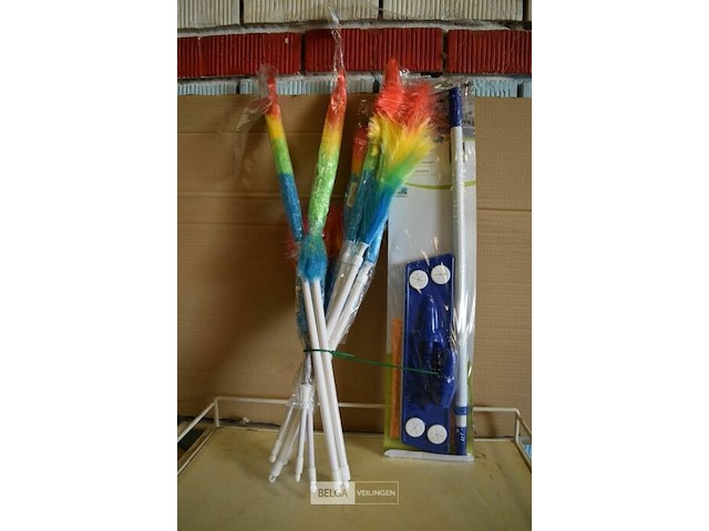 Vloerswifapparaat + 9 spinnenborstels - afbeelding 1 van  3