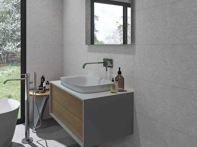 Vloertegel 108m² granito grey 100x100cm - afbeelding 13 van  13