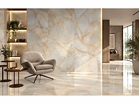 Vloertegel 108m2 onyx cream 100x100cm - afbeelding 1 van  4