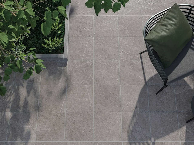 Vloertegel 127,68m² stoneland greige antislip 33,3x33,3cm - afbeelding 1 van  8