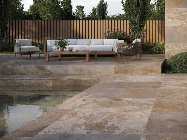 Vloertegel 127,68m² woestijnbeige antislip 33,3x33,3cm - afbeelding 1 van  1