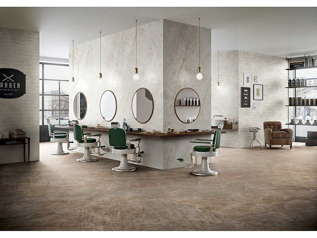 Vloertegel 129,6m² taj mahal wit glanzend 60x120cm - afbeelding 1 van  8