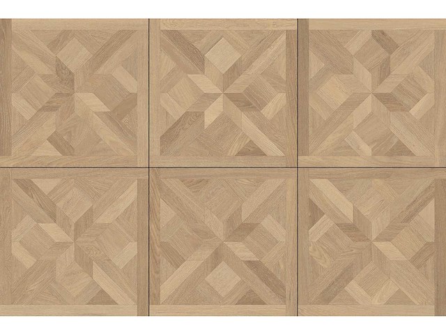 Vloertegel 138,24m² houtmozaïek eikenhout 60x60cm - afbeelding 2 van  7