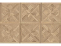 Vloertegel 138,24m² houtmozaïek eikenhout 60x60cm - afbeelding 2 van  7