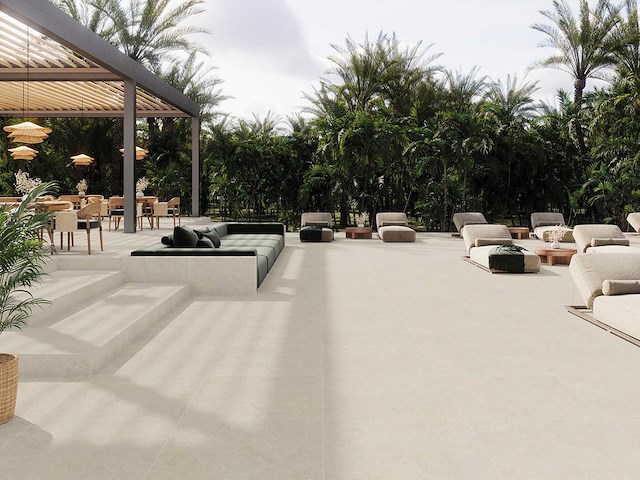 Vloertegel 141,75m² stones cream 75x150cm - afbeelding 9 van  11