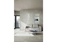 Vloertegel 15,12m² techstone marmer grijs glanzend 60x120cm gerectificeerd - afbeelding 2 van  8