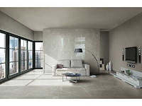 Vloertegel 15,12m² techstone marmer grijs glanzend 60x120cm gerectificeerd - afbeelding 1 van  8