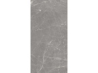 Vloertegel 15,12m² techstone marmer grijs glanzend 60x120cm gerectificeerd - afbeelding 2 van  6