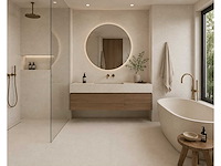 Vloertegel 155,52m² trendy wit 60x120cm - afbeelding 3 van  3