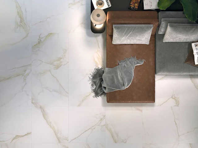 Vloertegel 162m² calacatta gold 100x100cm - afbeelding 18 van  18