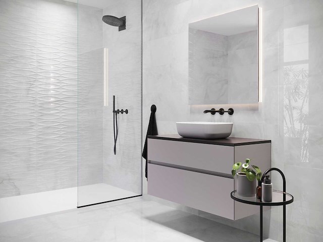Vloertegel 162m² onyx wit 100x100cm - afbeelding 3 van  3