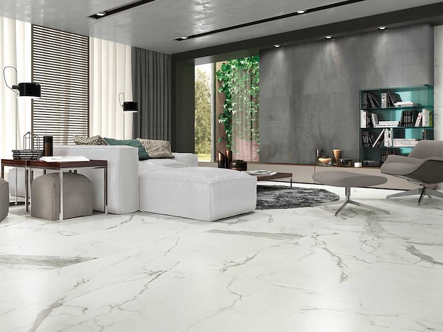 Vloertegel 162m² statuario 100x100cm - afbeelding 1 van  14