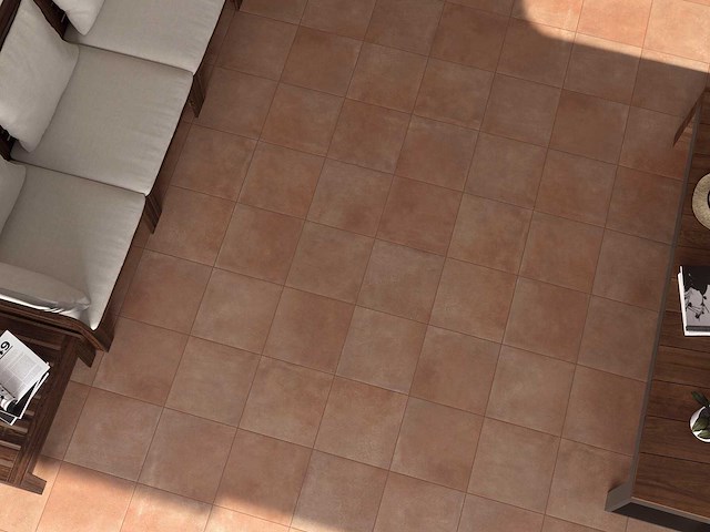 Vloertegel 191,52m² terra cotto 33,3x33,3cm - afbeelding 3 van  3