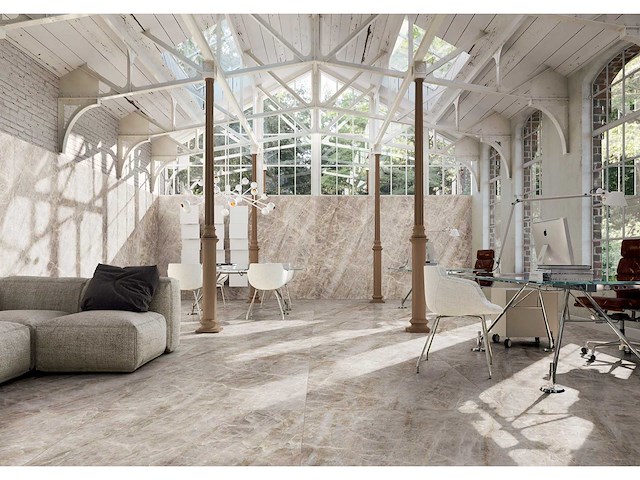 Vloertegel 21,6m² taj mahal opal glanzend 60x120cm - afbeelding 1 van  5