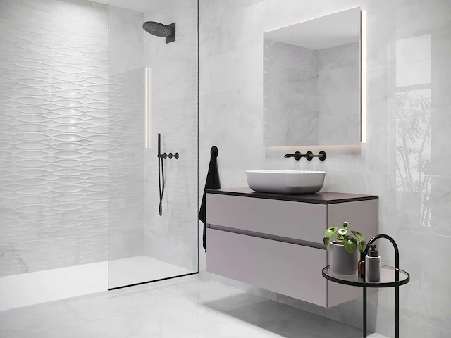 Vloertegel 216m2 onyx wit 100x100cm - afbeelding 4 van  4