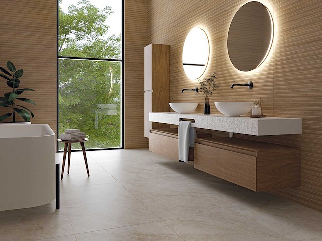 Vloertegel 236,25m² taj mahal wit mat 75x150cm - afbeelding 13 van  15