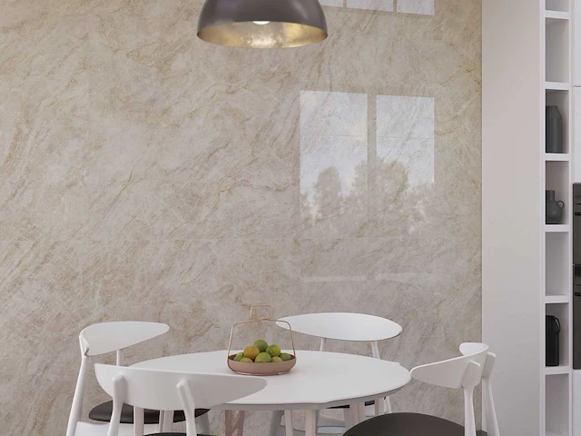 Vloertegel 236,25m² taj mahal wit mat 75x150cm - afbeelding 13 van  15