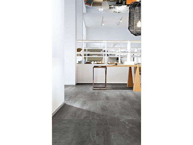Vloertegel 34,56m² coal tech 60x120cm gelijkgetrokken - afbeelding 3 van  3