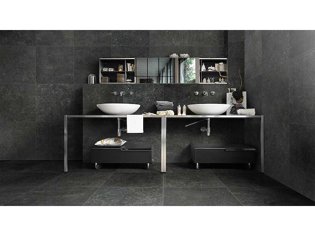 Vloertegel 43,2m² bluestone black 60x60cm - afbeelding 7 van  8