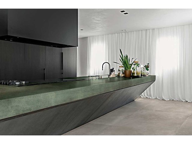 Vloertegel 43,2m² metaal groen 60x120cm - afbeelding 1 van  8