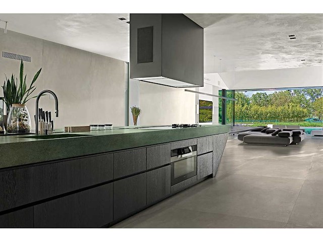 Vloertegel 43,2m² metaal groen 60x120cm - afbeelding 2 van  4