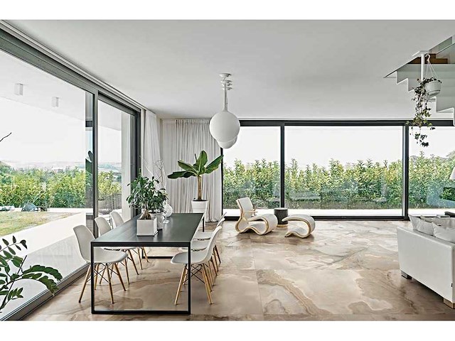 Vloertegel 43,2m² onyx noisette mat 60x120cm - afbeelding 4 van  10