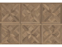Vloertegel 46,08m² houtmozaïek walnoot 60x60cm - afbeelding 2 van  5