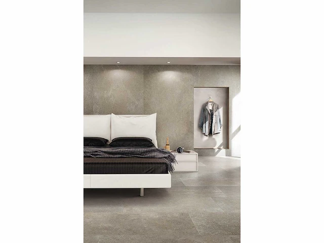 Vloertegel 46,08m² techstone greige 80x80cm - afbeelding 2 van  3