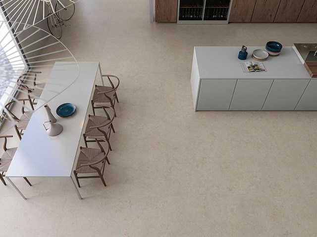Vloertegel 47,25m² stones cream 75x150cm - afbeelding 1 van  5