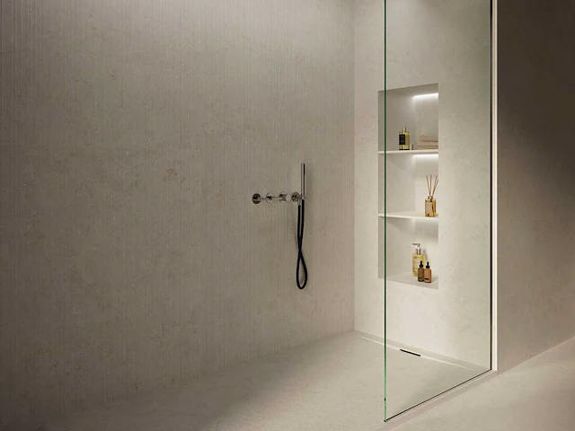 Vloertegel 47,25m² stones cream 75x150cm - afbeelding 5 van  11