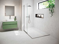 Vloertegel 48,6m² micron wit 90x90cm - afbeelding 1 van  8