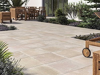 Vloertegel 48,6m² town cream 90x90cm - afbeelding 4 van  6