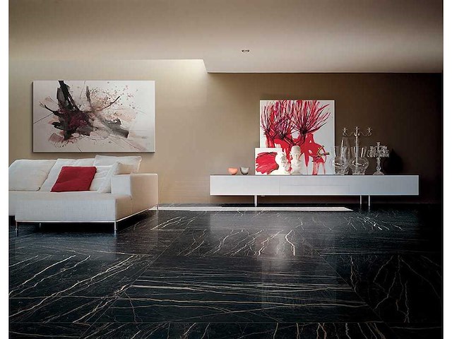 Vloertegel 48,96m² thunder gold glanzend 60x120cm gelijkgereguleerd - afbeelding 1 van  6