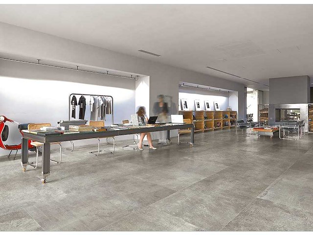 Vloertegel 53,76m² industrial dust 40x80cm gerectificeerd - afbeelding 2 van  5