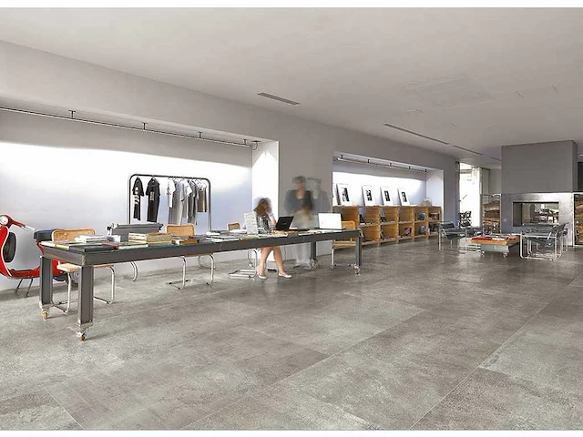 Vloertegel 53,76m² industrial dust 40x80cm gerectificeerd - afbeelding 3 van  6
