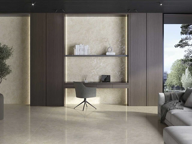Vloertegel 57,6m² kristal natuurlijk 120x120cm - afbeelding 1 van  10