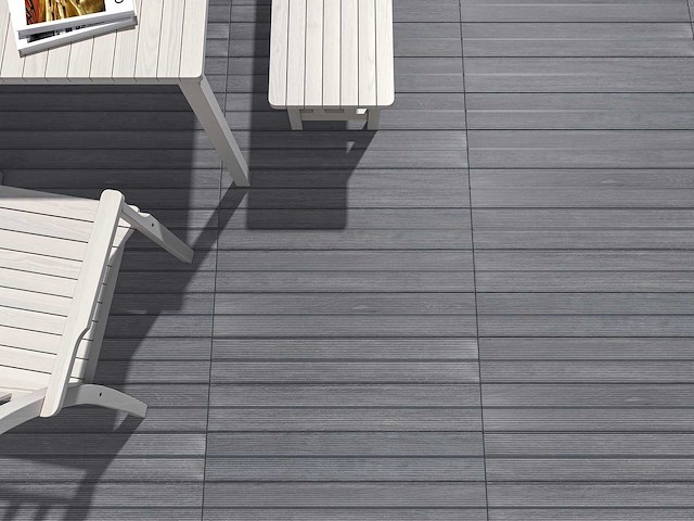 Vloertegel 60,48m² bankirai ceniza antislip 15x90cm - afbeelding 1 van  6