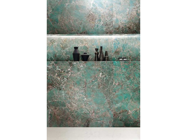Vloertegel 64,8m² amazonite green glanzend 60x120 - afbeelding 2 van  3