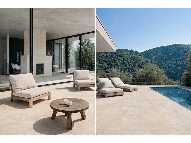 Vloertegel 82,08m² champagne 60x60cm - afbeelding 1 van  6