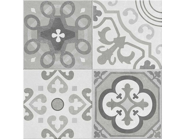 Vloertegel 84,24m² vintage grijs 45x45cm - afbeelding 3 van  4
